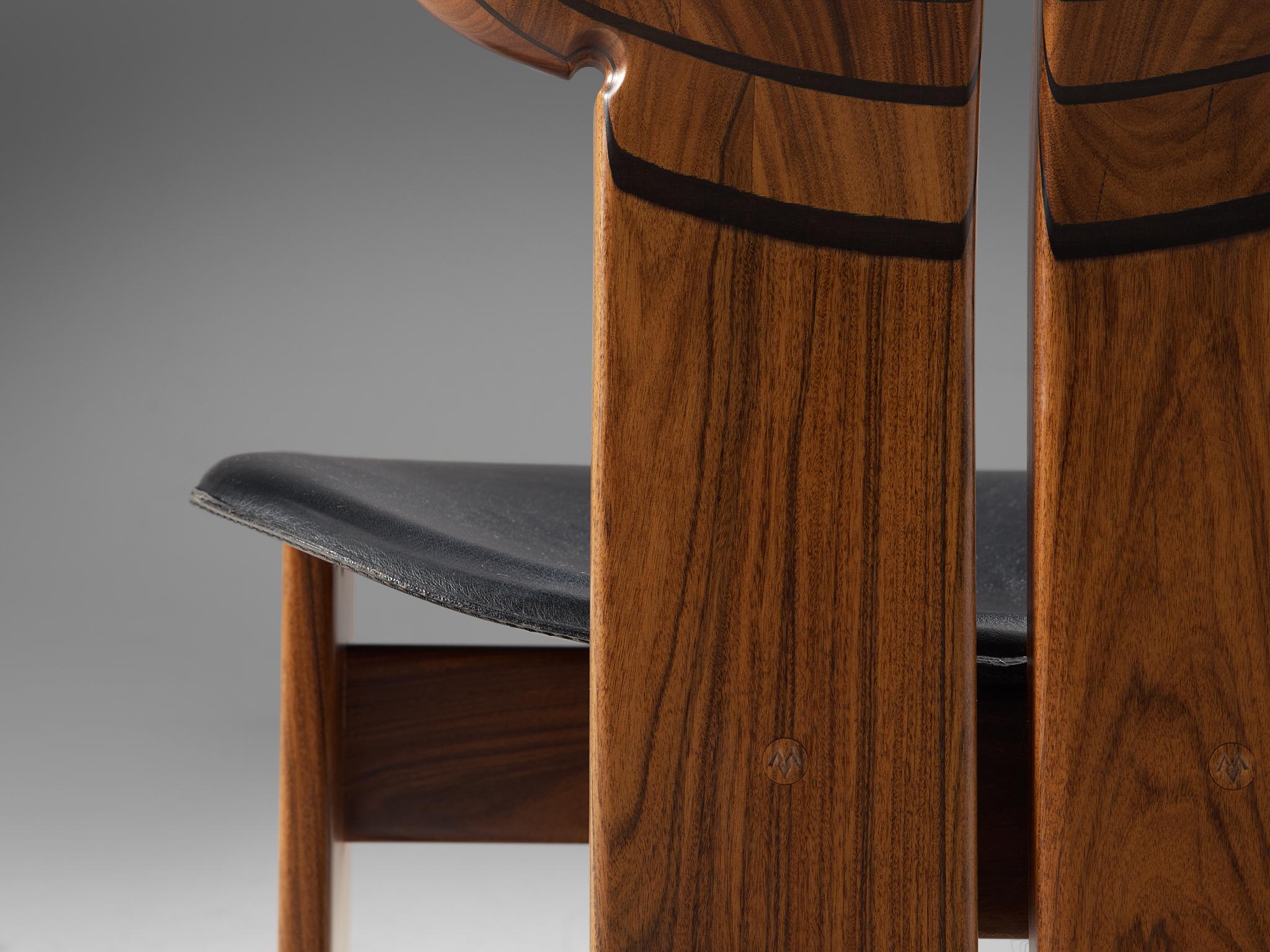 Set of Four 'Africa' Chairs by Afra & Tobia Scarpa 1