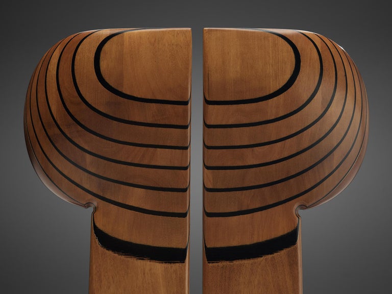 Set of Four 'Africa' Chairs by Afra & Tobia Scarpa 2