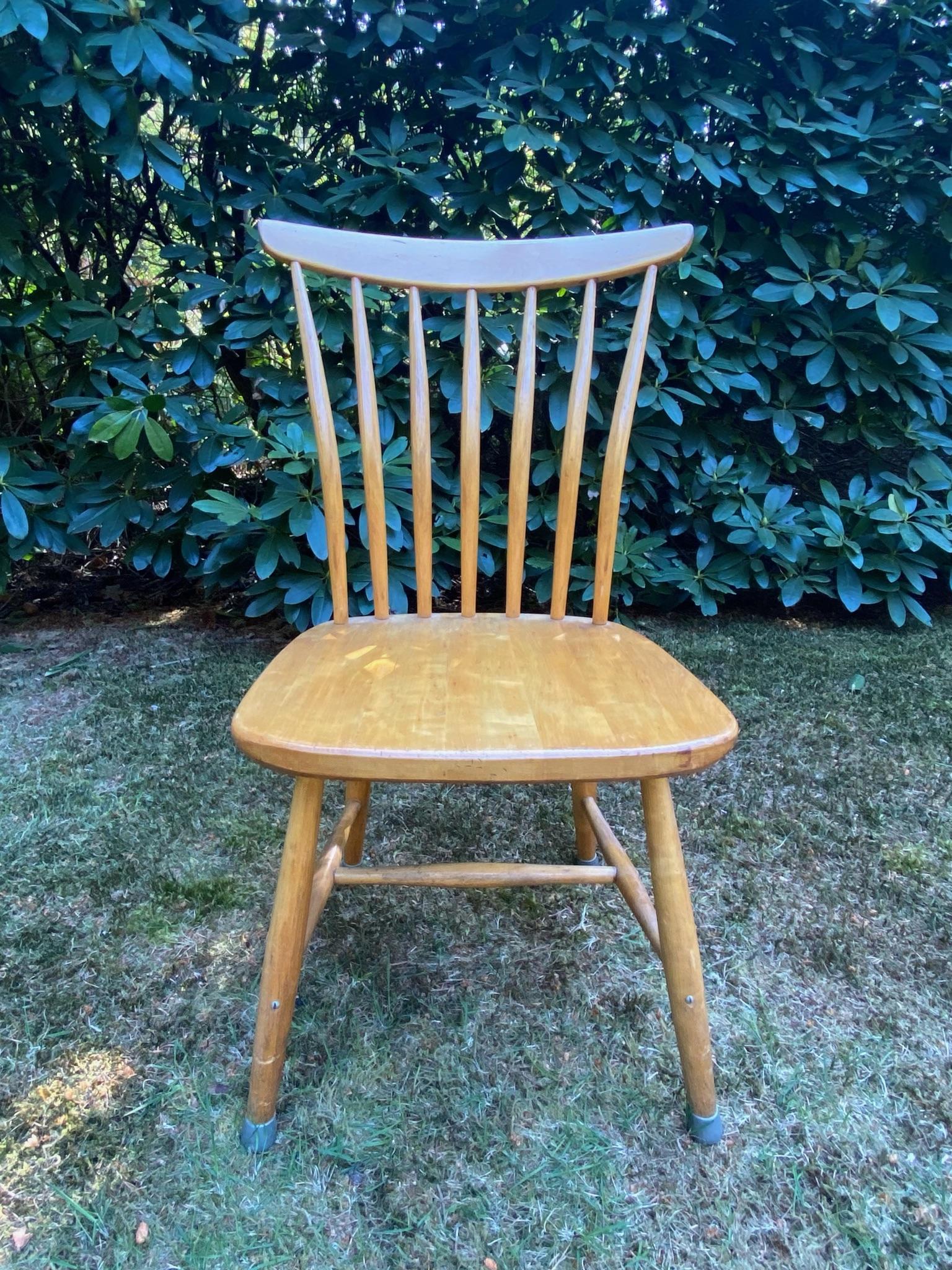 Scandinavian Modern Set of Four Akerblom Dining Room Chairs by Bengt Aker Blom and Gunnar Eklöf For Sale