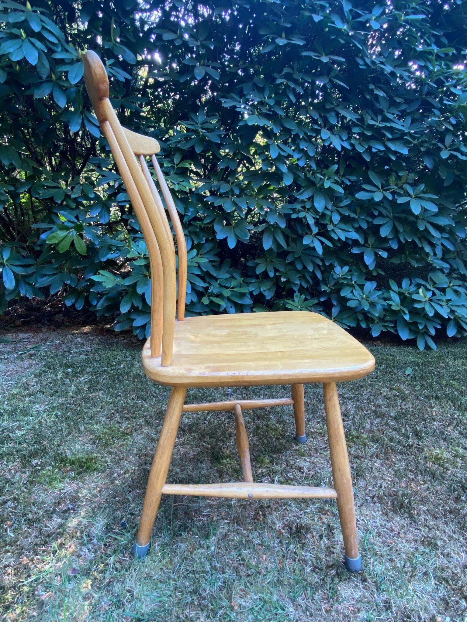 Swedish Set of Four Akerblom Dining Room Chairs by Bengt Aker Blom and Gunnar Eklöf For Sale