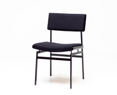 Set of Four All Black Hulmefa Dining Chairs