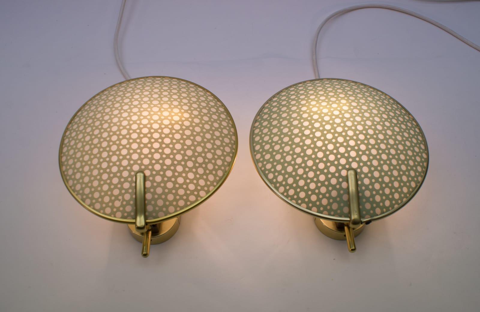 Set of Four Amazing Wall Lamps or Sconces by ERCO Leuchten, 1950s Germany For Sale 9