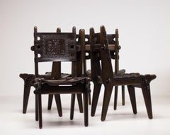 Set of Four Angel Pazmino Dining Chairs