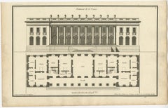 Set of Four 18th Century Neoclassical Architecture Prints