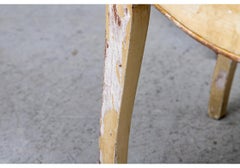 Set Of Four Antique Provencial French Hand Painted Chairs