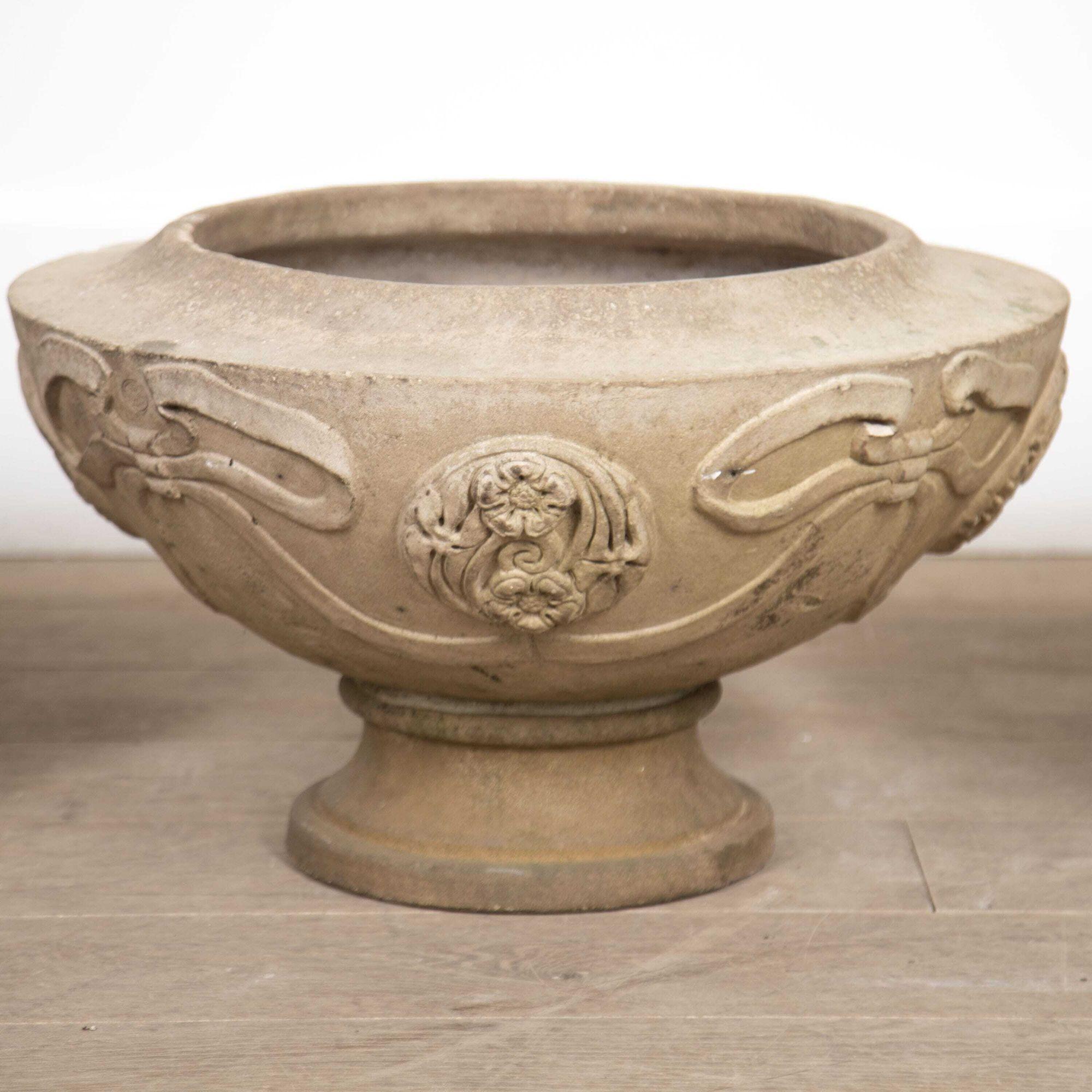British Set of Four Archibald Knox Compton Pottery 'Season' Pots For Sale