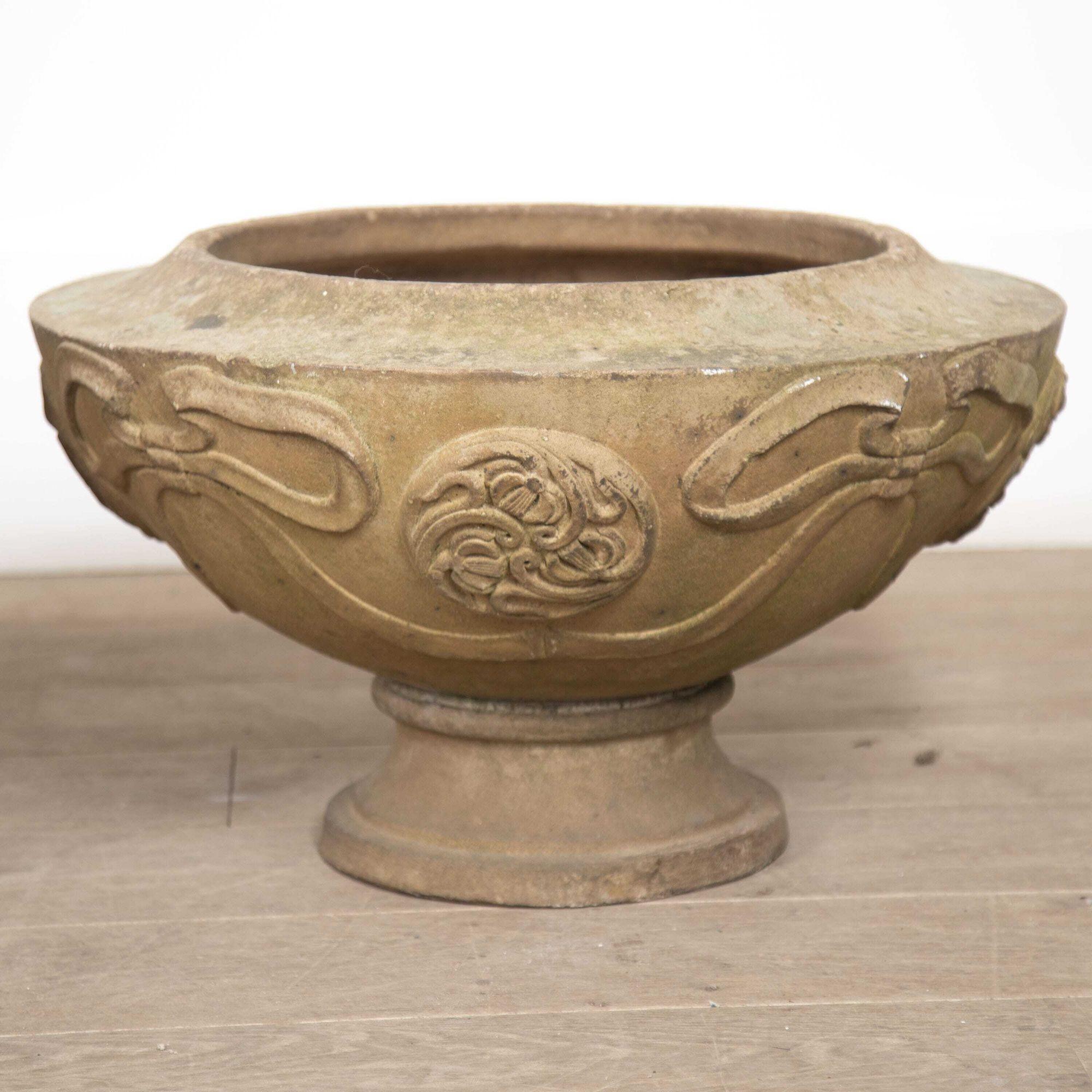 Set of Four Archibald Knox Compton Pottery 'Season' Pots In Good Condition In Gloucestershire, GB