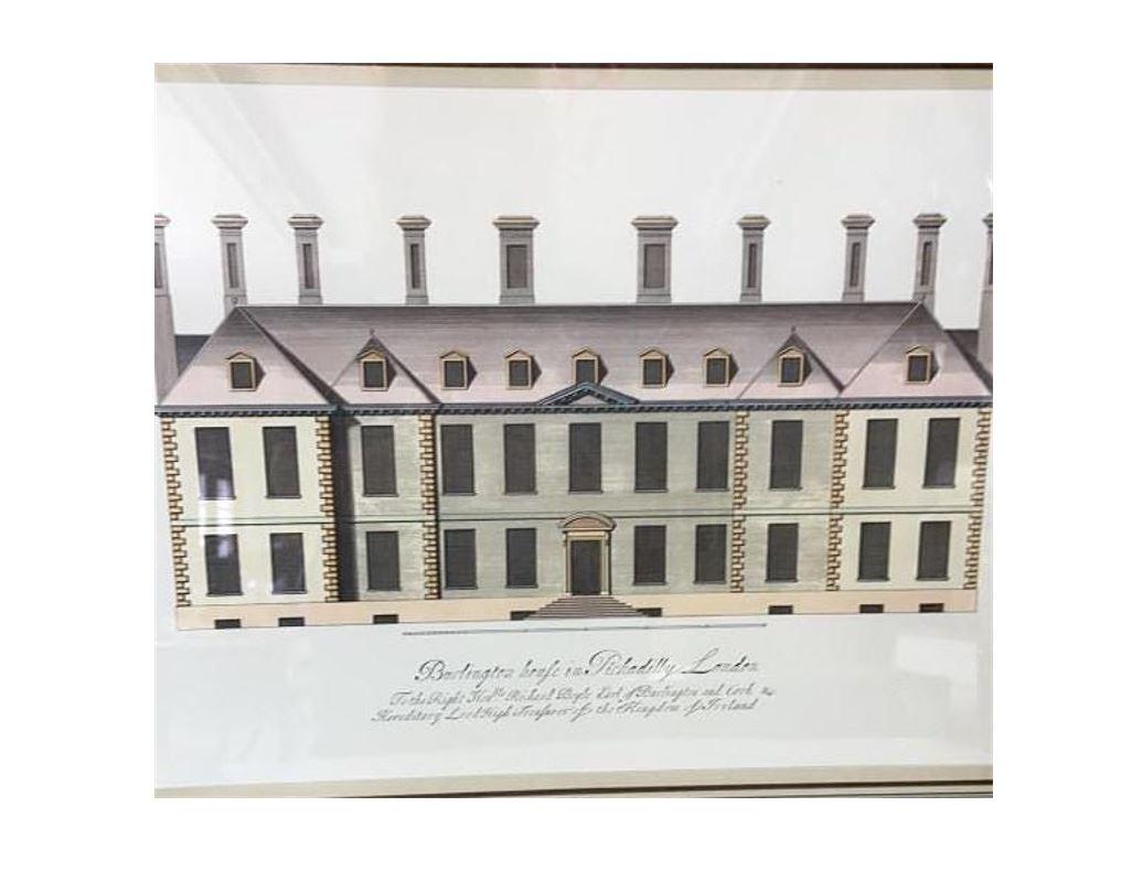 framed architectural prints