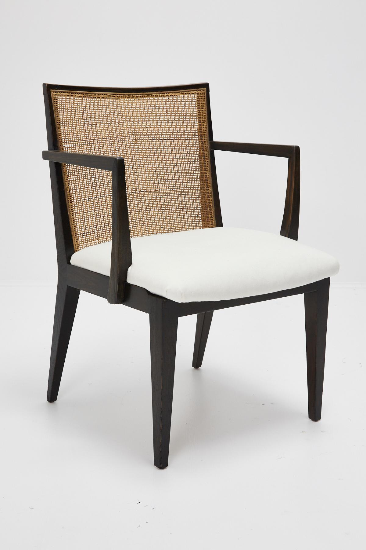 American Set of Four Armchairs by Edward Wormley for Dunbar, ca. 1959