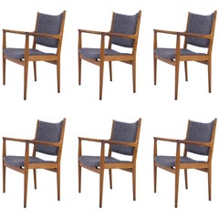 Set of Four Armchairs by Hans J. Wegner
