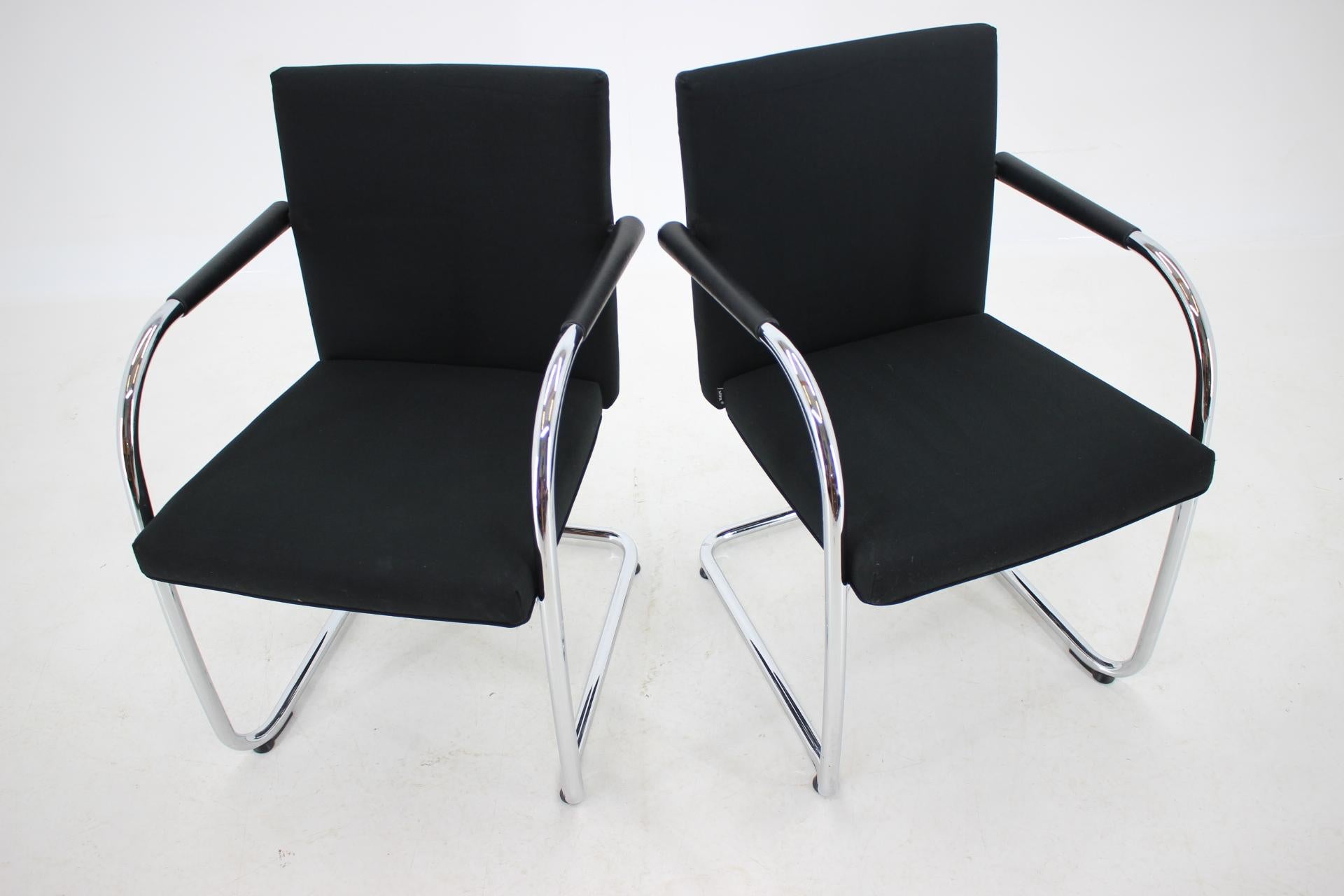 Set of Four Armchairs design Antonio Citterio & Glen Oliver Löw, Vitra, 1990s For Sale 2