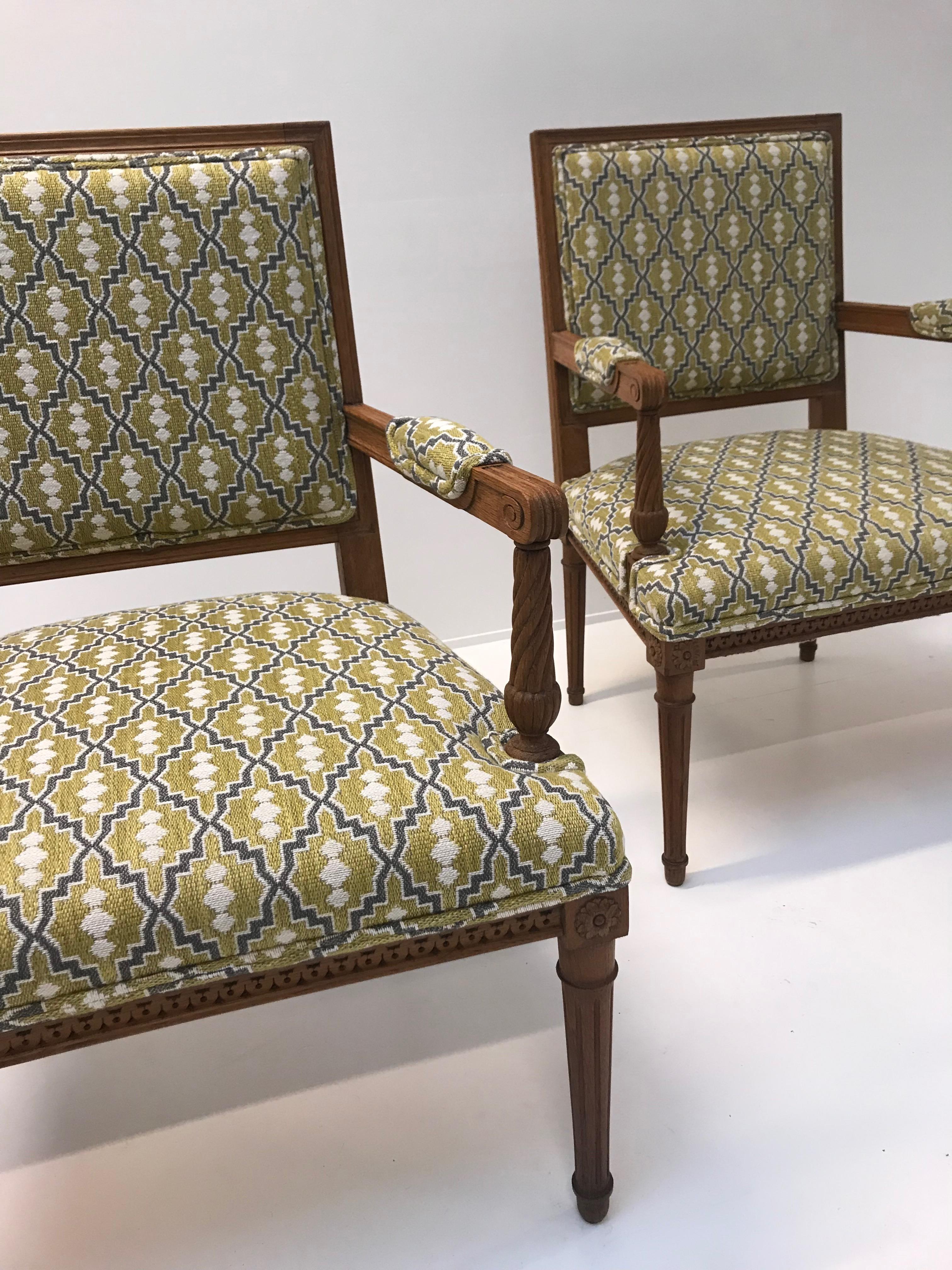 Set of Four Armchairs 2