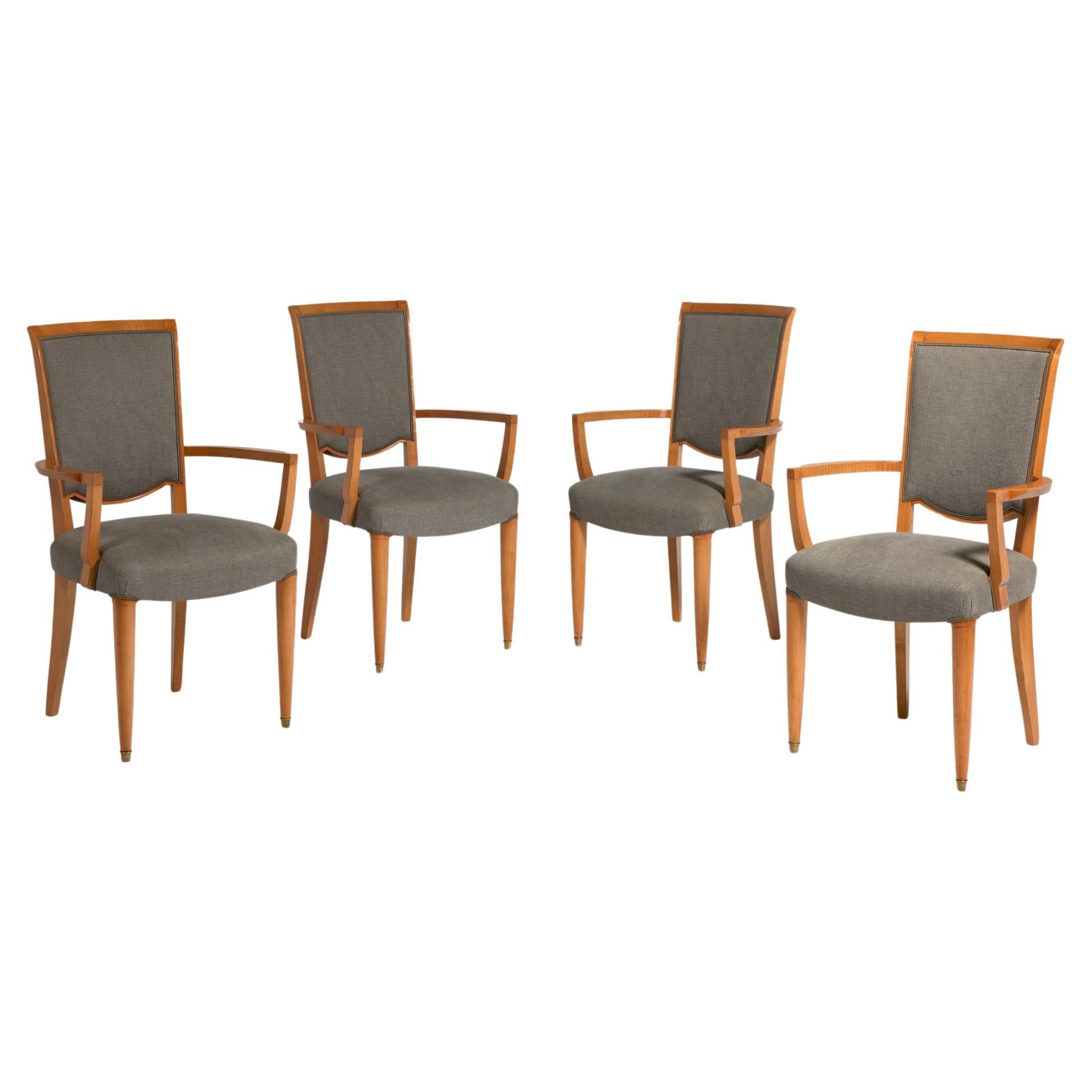 Set di quattro poltrone in vendita