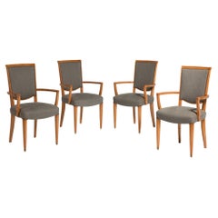Set of four armchairs 