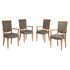 Set of four armchairs