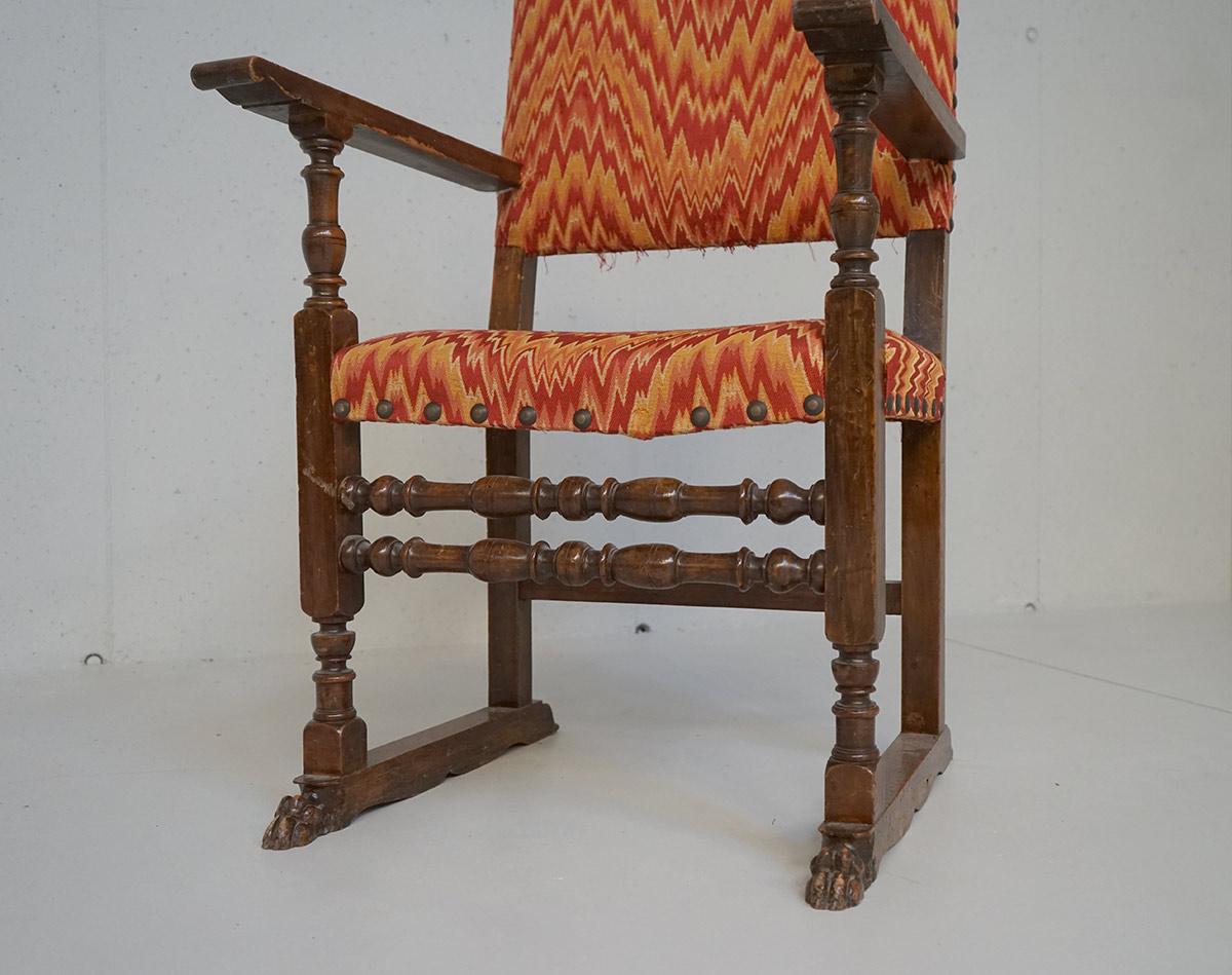 Ensemble de quatre fauteuils de la fin de l'ère 1800 État moyen - En vente à Roveredo In Piano, IT