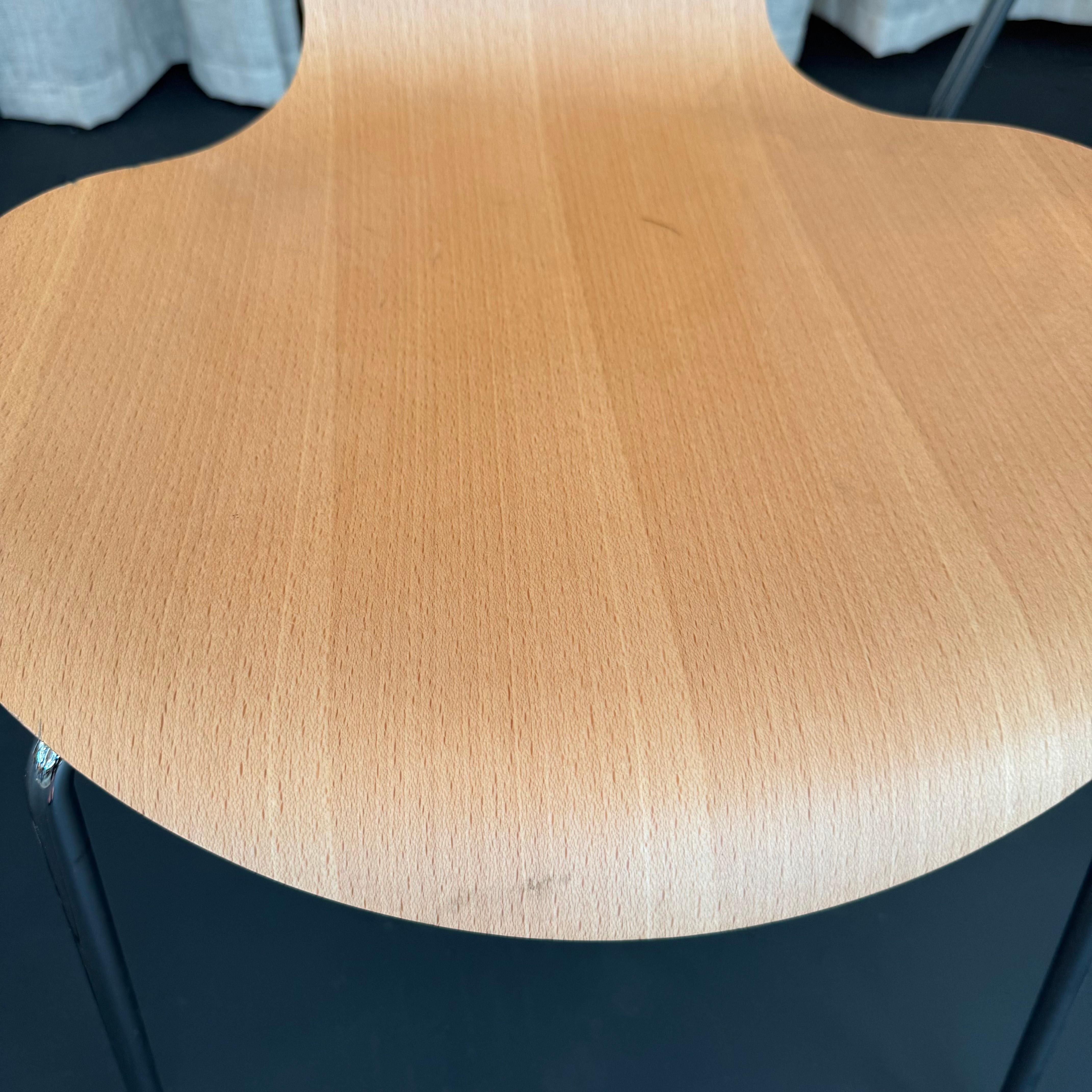 Set di quattro sedie Arne Jacobsen Serie 7 in Beeche per Fritz Hansen Model No. 3107 in vendita 1
