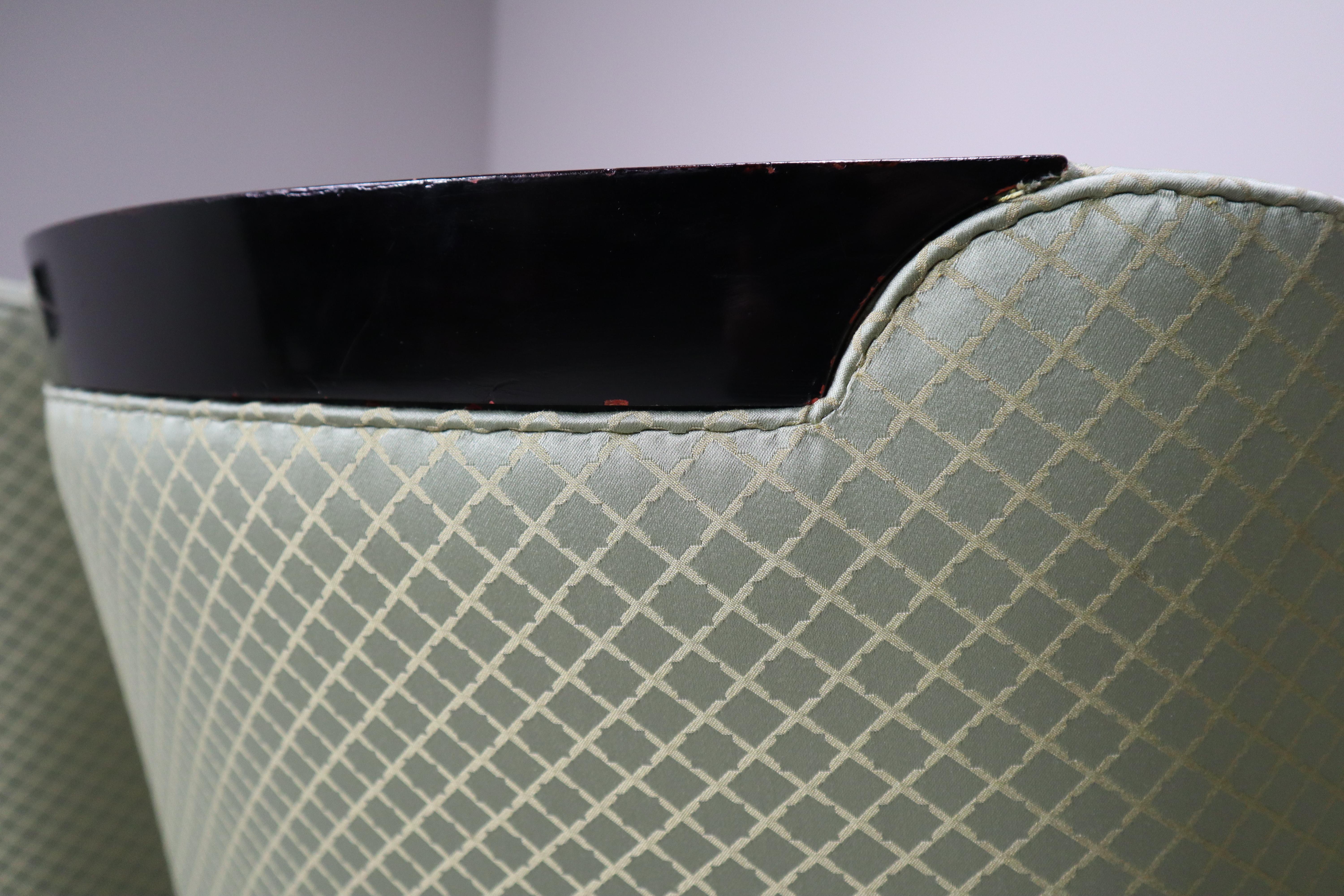 Set di quattro poltrone Art Déco, 1930-1950 in vendita 3