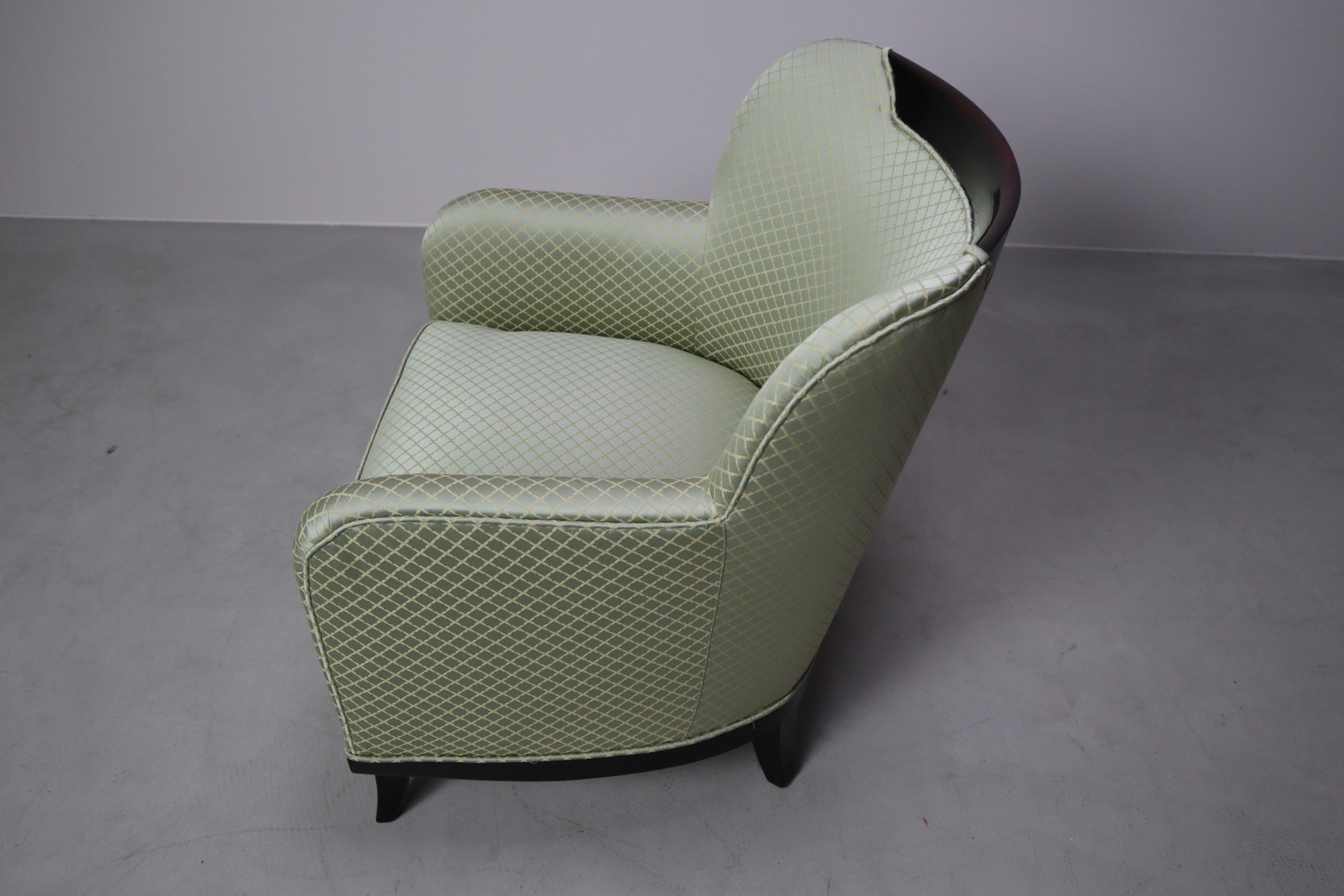 Set di quattro poltrone Art Déco, 1930-1950 in vendita 9
