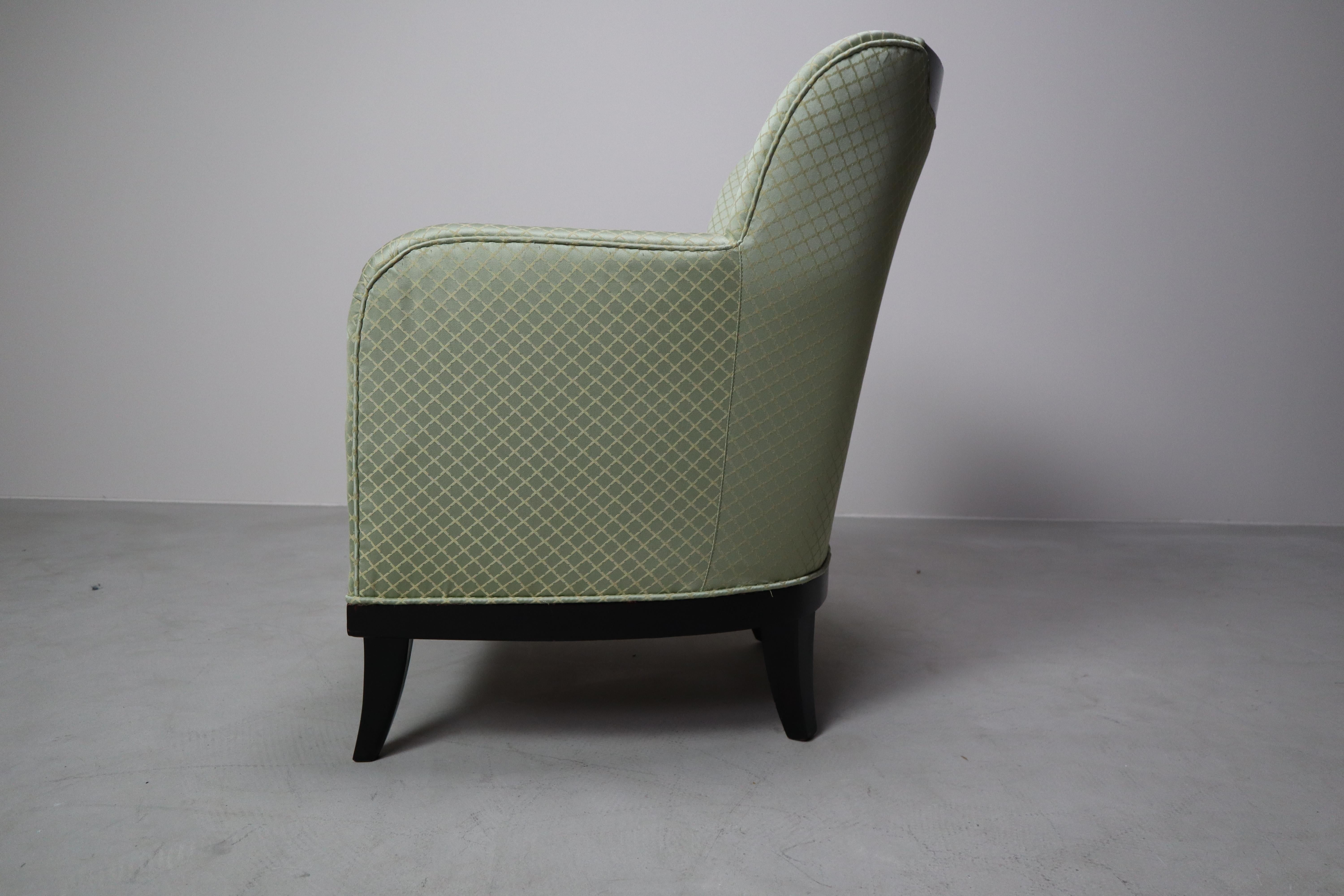 Set di quattro poltrone Art Déco, 1930-1950 in vendita 10