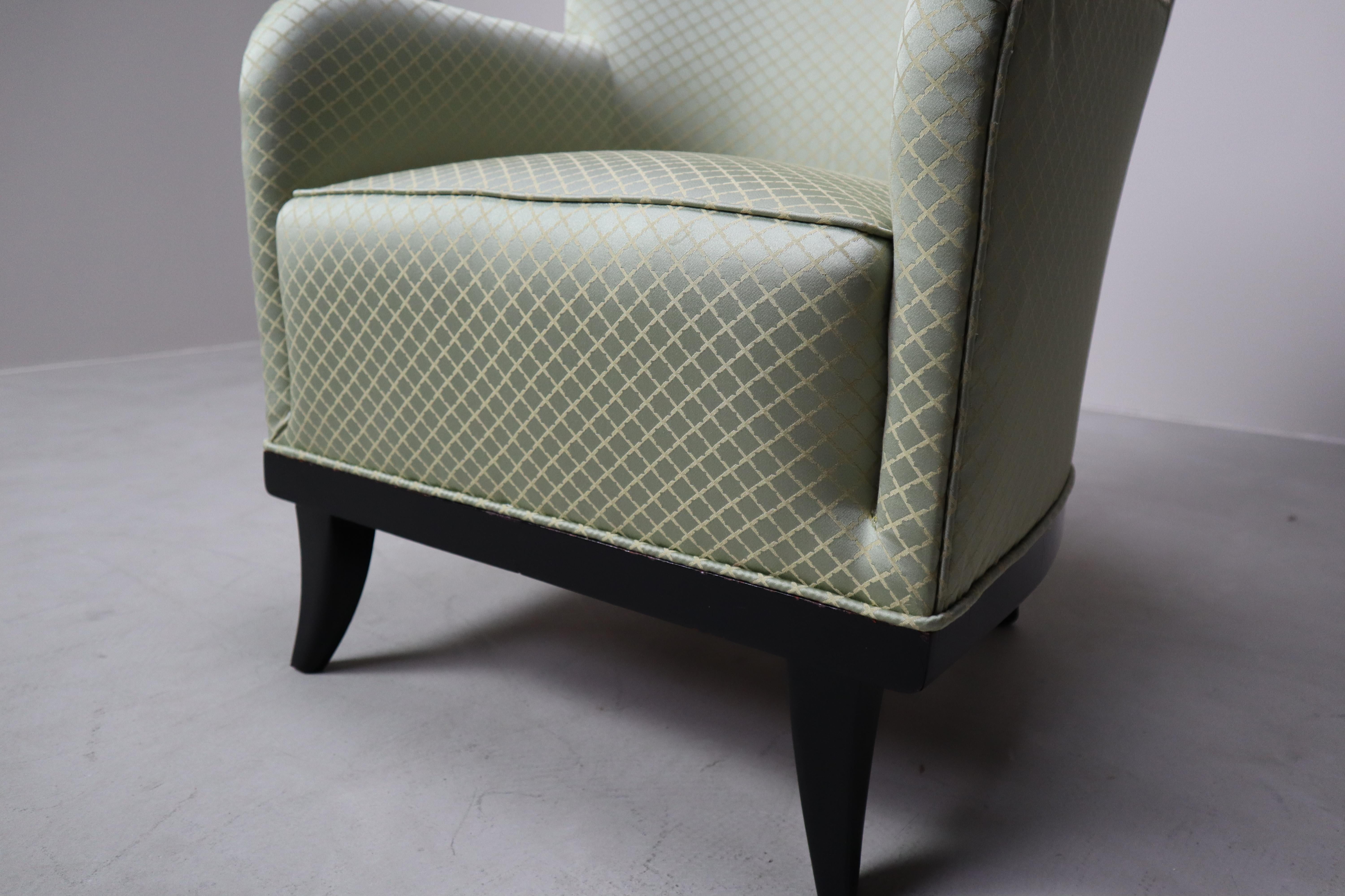 Set di quattro poltrone Art Déco, 1930-1950 in vendita 11