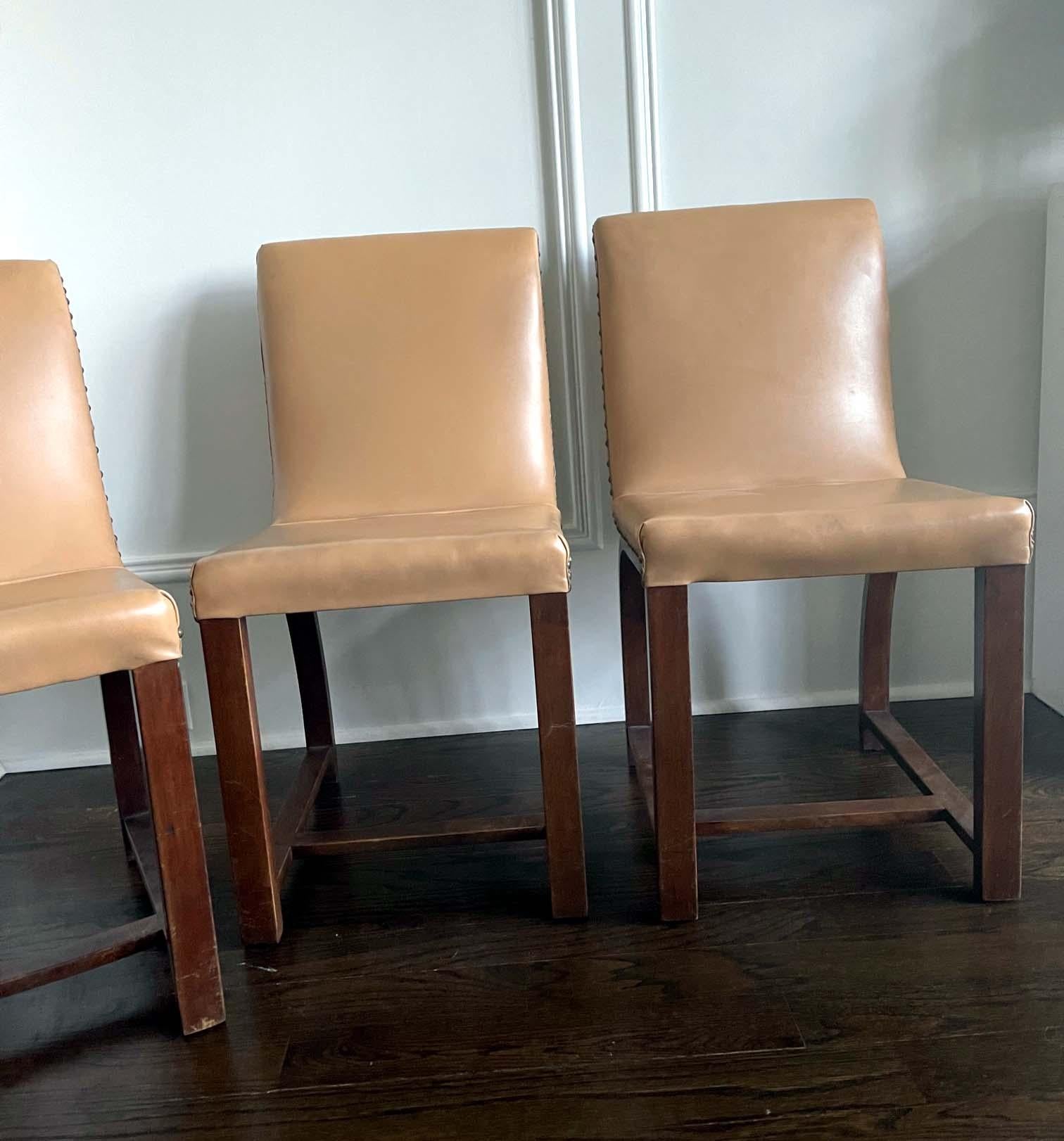 Mid-20th Century Set of Four Art Deco Chairs Gilbert Rohde Heywood Wakefield For Sale