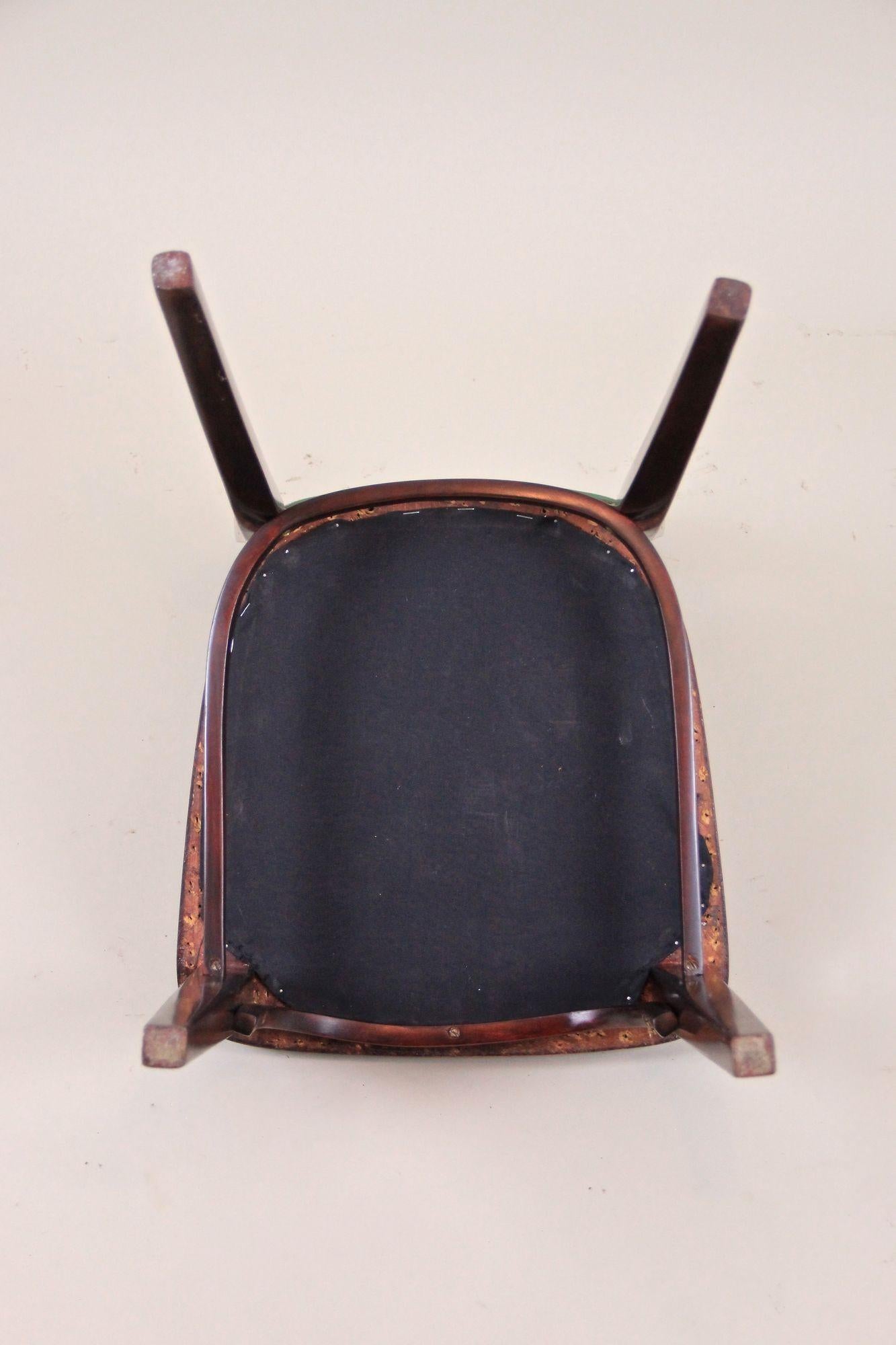 Set di quattro sedie Thonet in stile Art Nouveau di Marcel Kammerer, Austria, circa 1910 in vendita 1