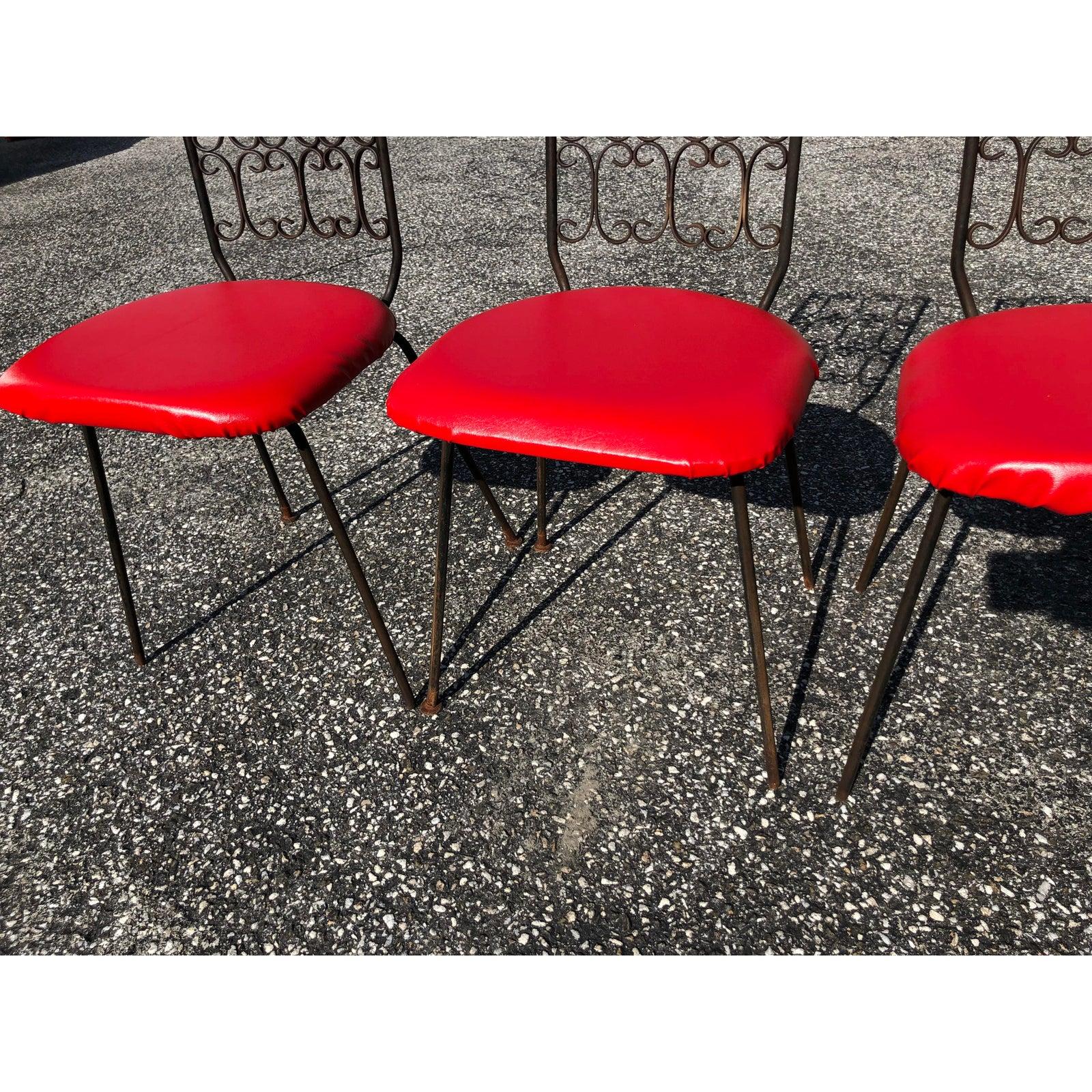 Set of Four Arthur Umanoff Granada Chairs  6