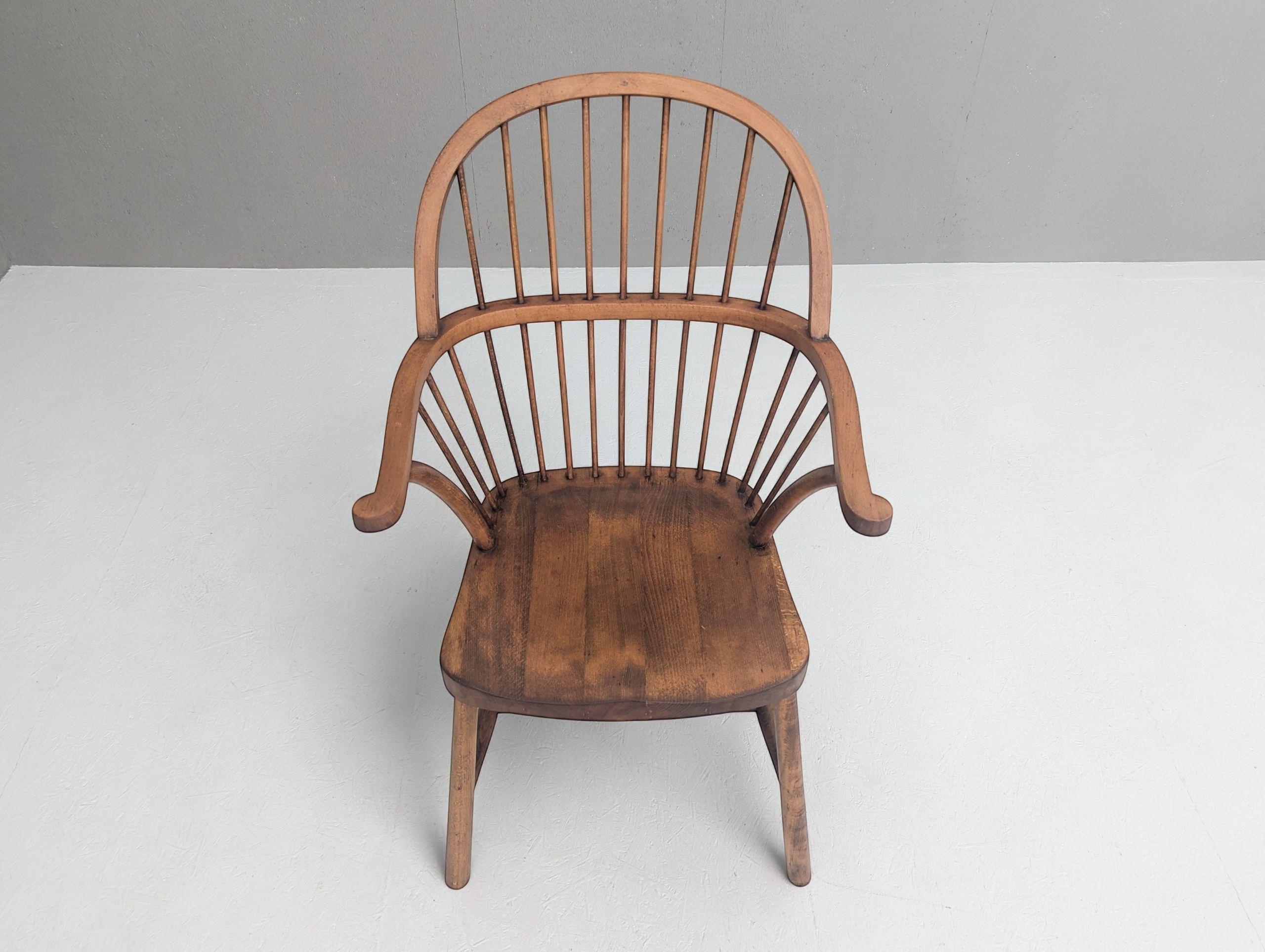 Set di quattro poltrone B 952/F di Adolf Loos per Thonet in vendita 5