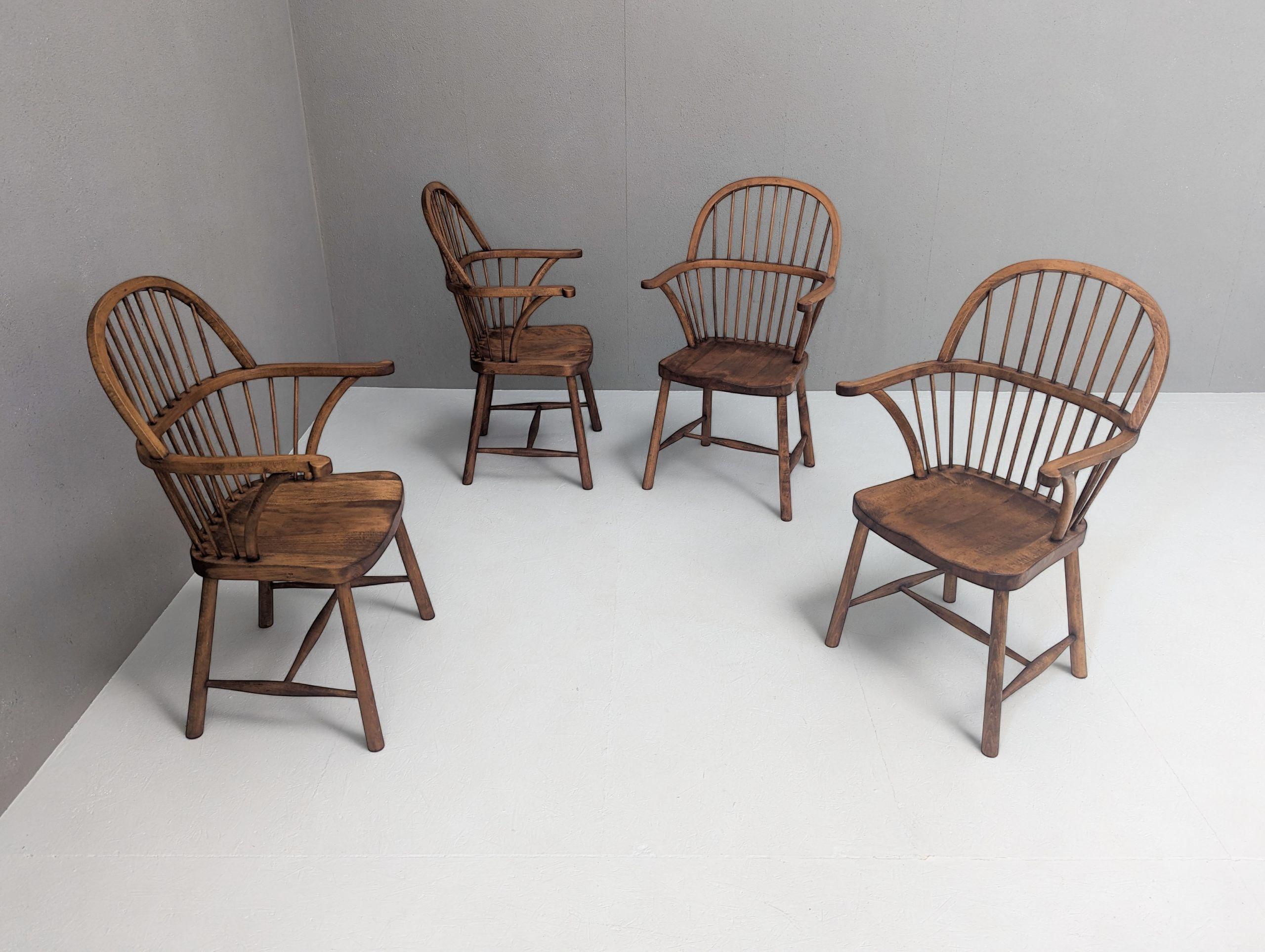 Secessione di Vienna Set di quattro poltrone B 952/F di Adolf Loos per Thonet in vendita