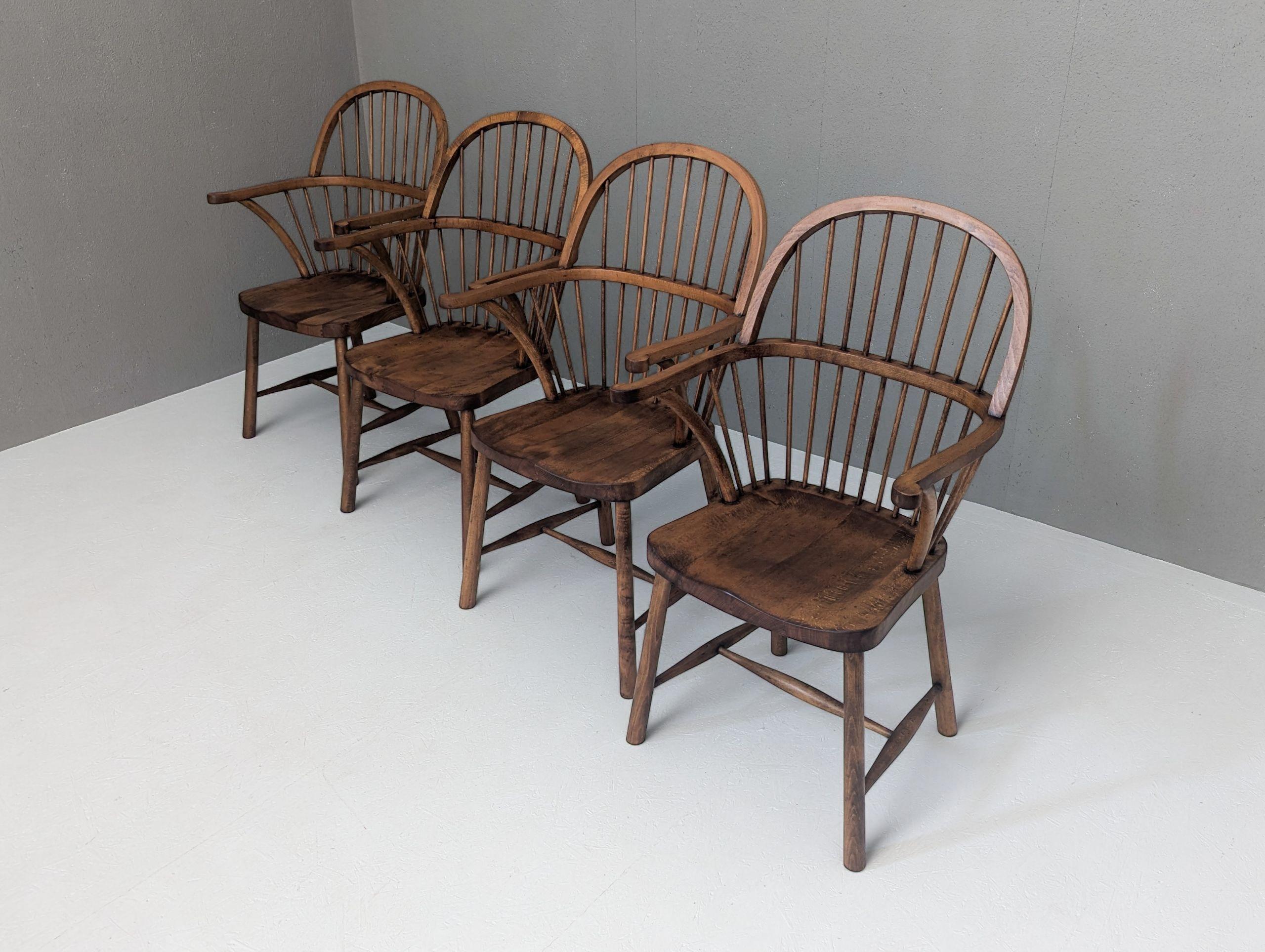 XX secolo Set di quattro poltrone B 952/F di Adolf Loos per Thonet in vendita