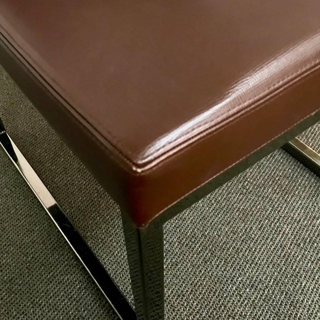 Ensemble de quatre chaises Bag de Rodolfo Dordoni pour Minotti Excellent état à Sydney, AU
