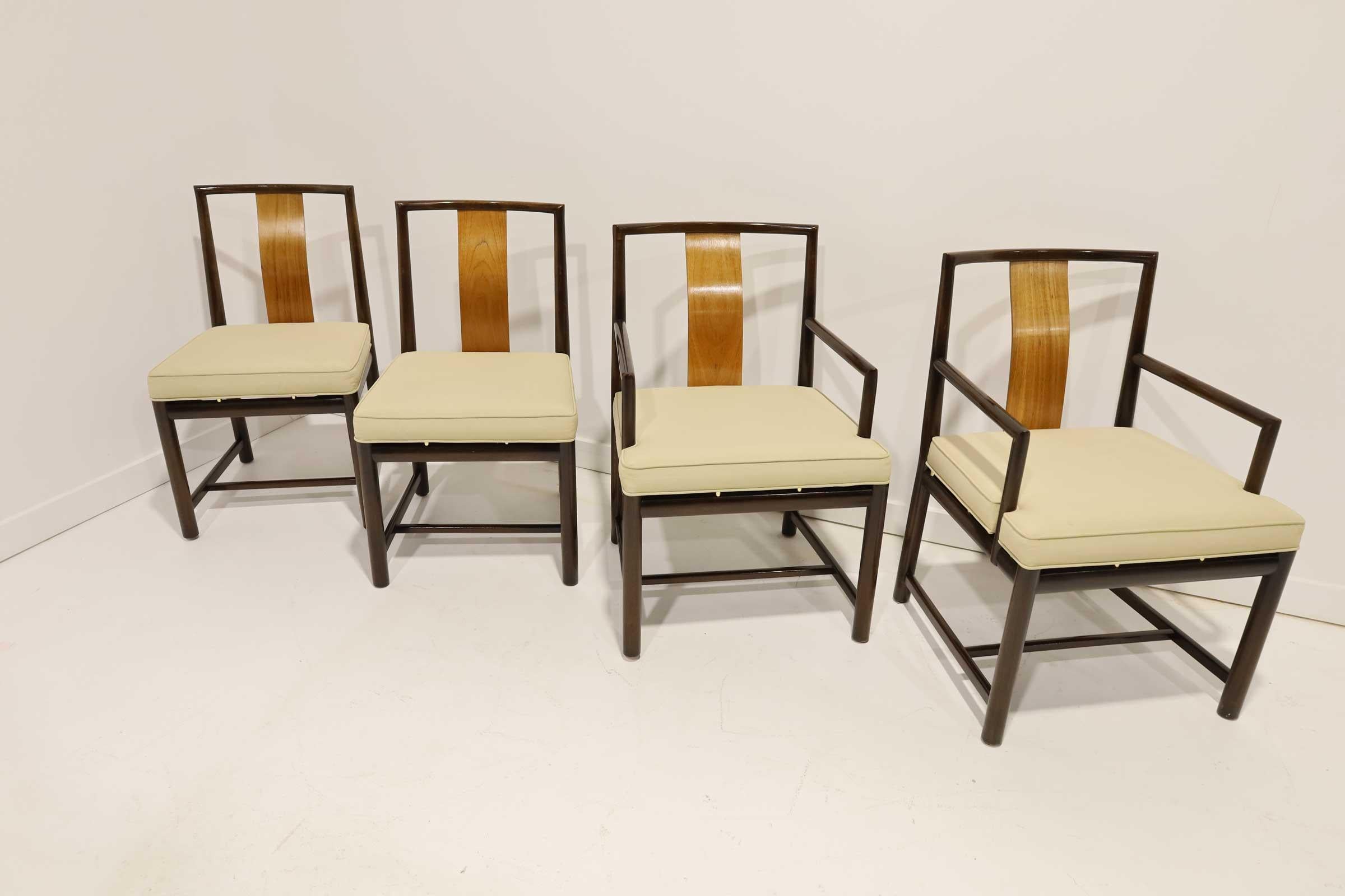 Set of Four Baker Dining Chairs In Good Condition In Dallas, TX