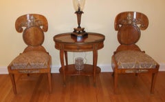 Set of Four Baltic Empire Chairs