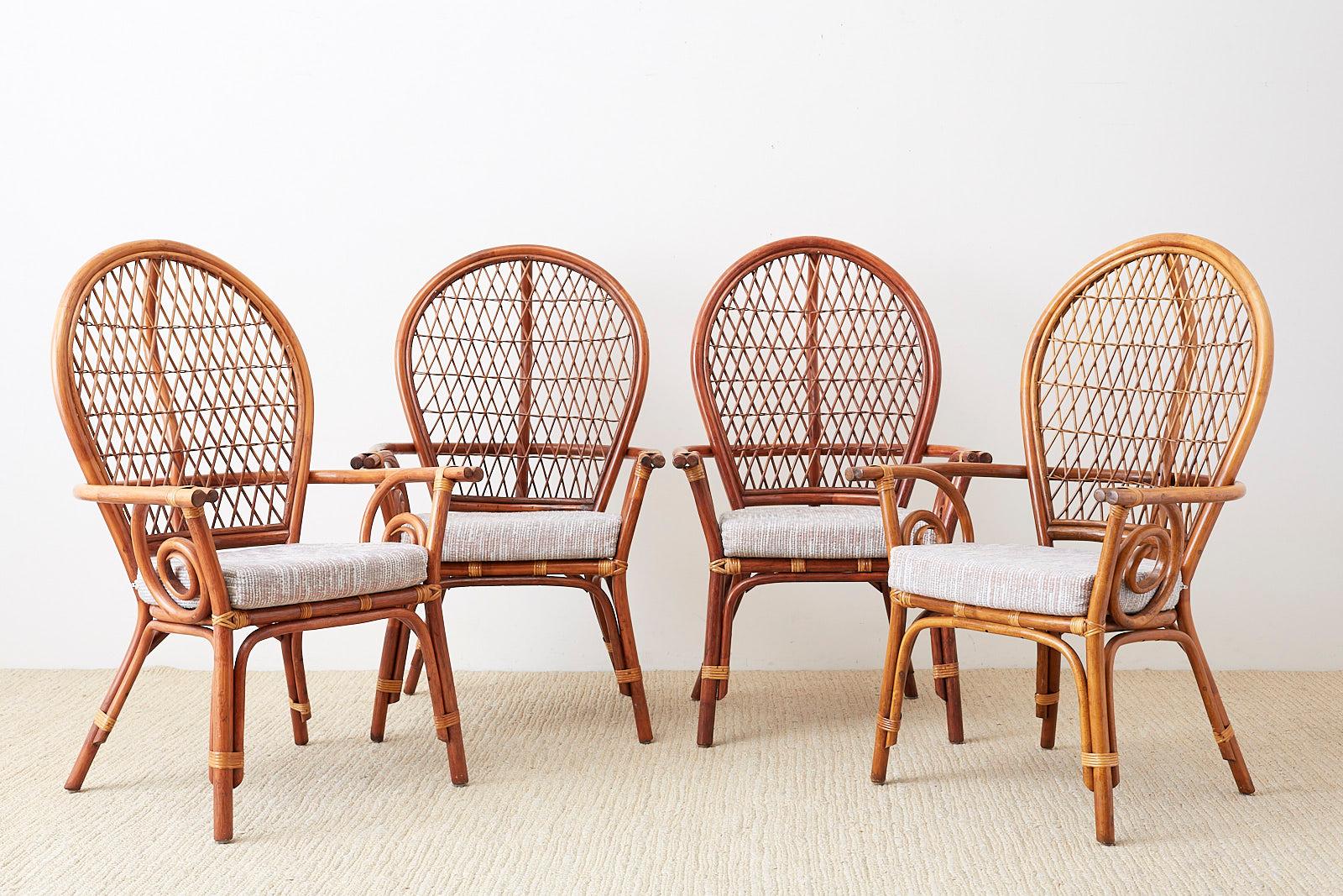 peacock dining chairs
