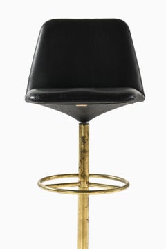 Set di quattro sgabelli da bar di Börje Johanson, anni '50