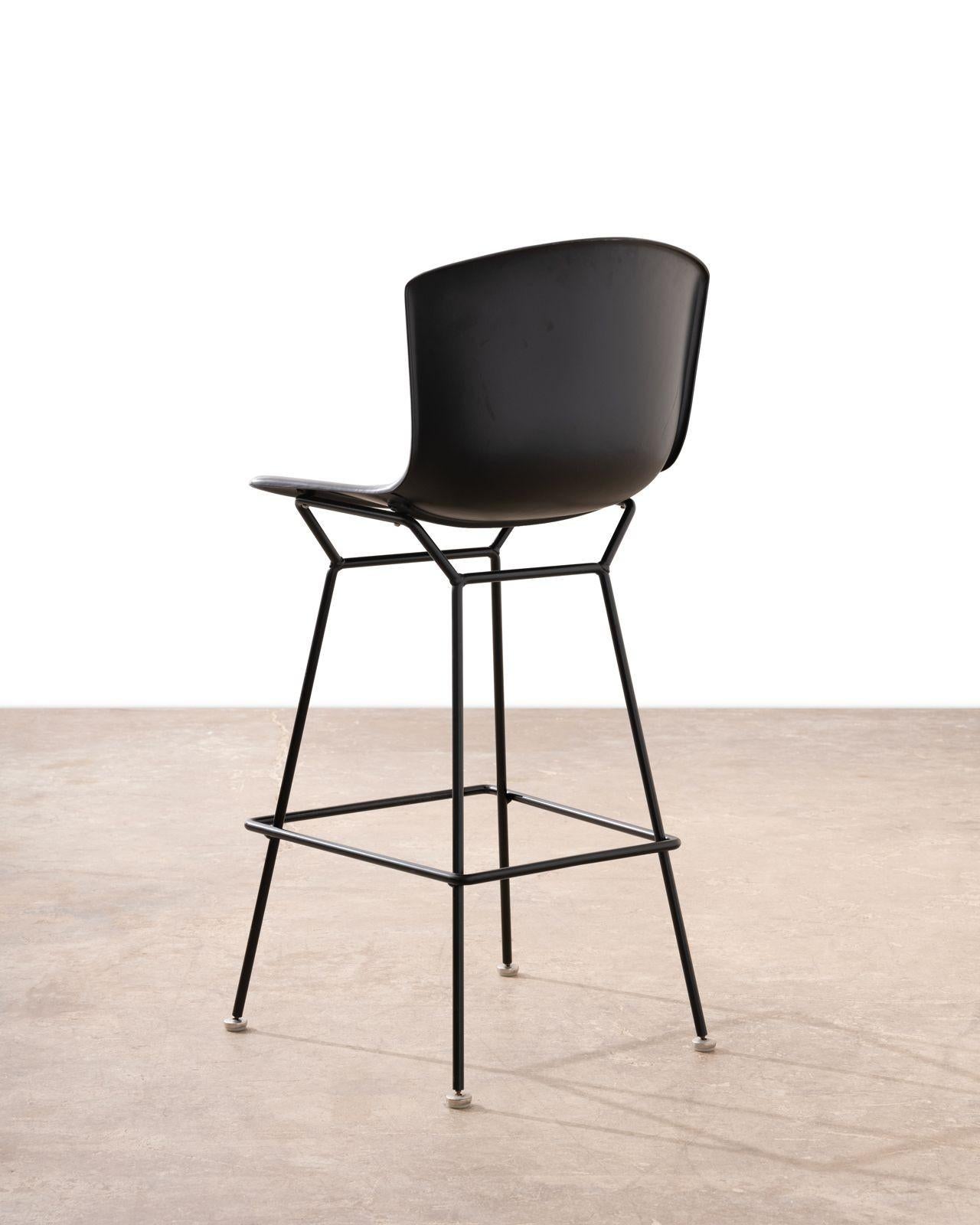Set of Four Bar Stools by Harry Bertoia for Knoll For Sale 3