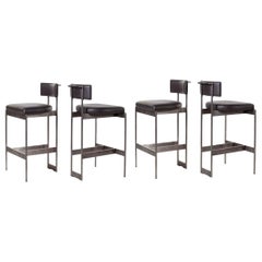 Set of Four Counter Stools by Powell & Bonnell