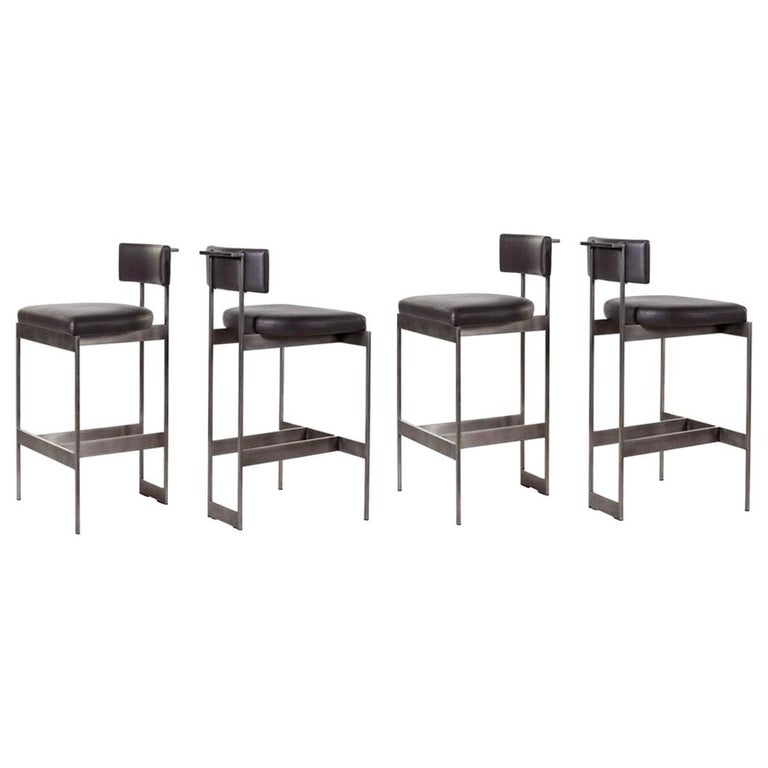 Set of Four Counter Stools by Powell and Bonnell at 1stDibs | powell ...