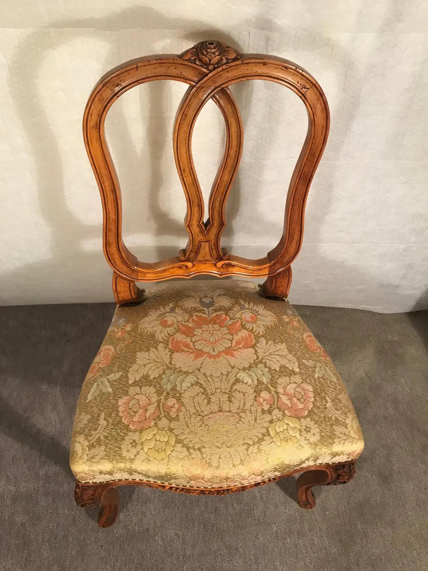 Set di quattro sedie barocche, Germania, XIX secolo in vendita 1