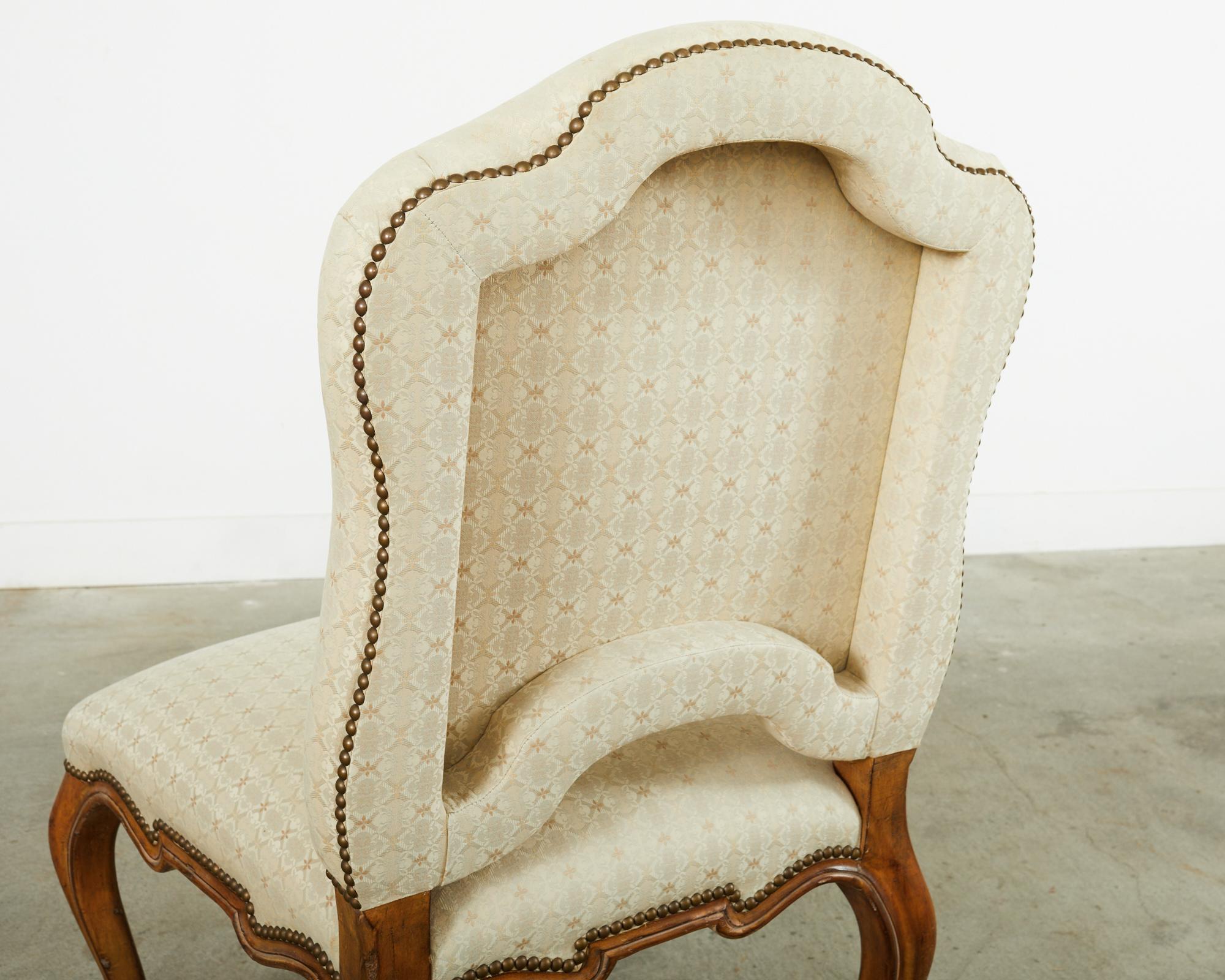 Ensemble de quatre chaises de salle à manger de style baroque par Kreiss Collection en vente 10
