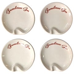 Set of Four Bemelmans Bar Ashtrays