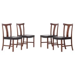 Set of Four " Benedikte " Chair by Ole Wanscher