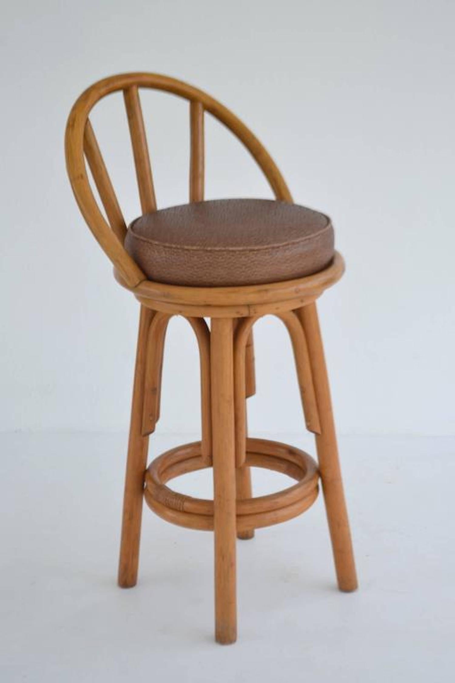 bamboo barstools