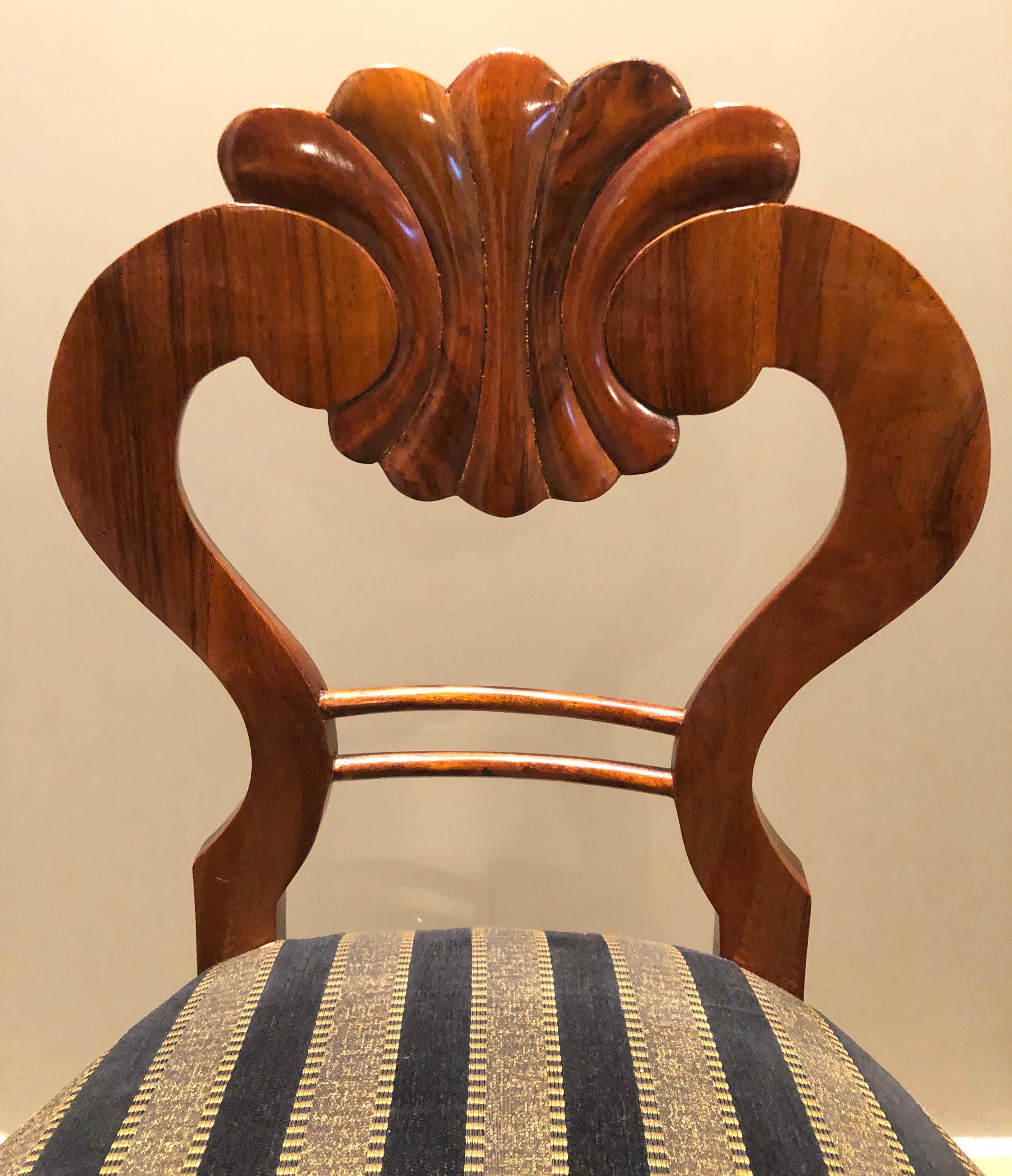 Set of Four Biedermeier Chairs In Good Condition In Belmont, MA