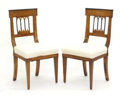 Set of Four Biedermeier Side Chairs, circa 1810-1820