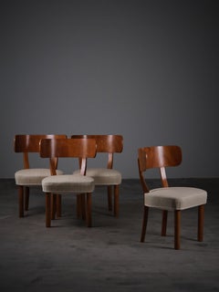 Set of four 'Birka' chairs by Axel Einar Hjorth for Nordiska Kompaniet, 1930s