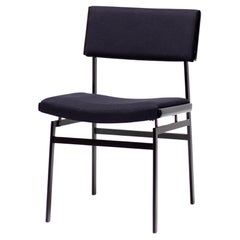 Used Set of Four Black Hulmefa Dining Chairs