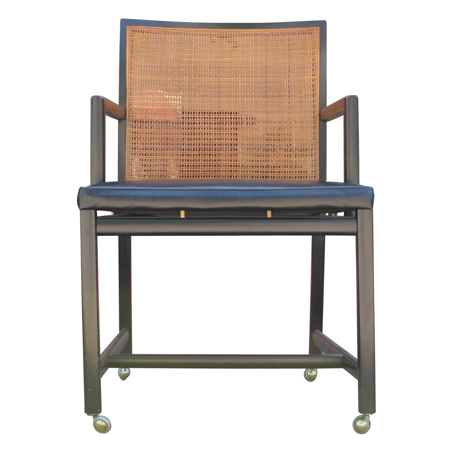 black cane back dining chairs