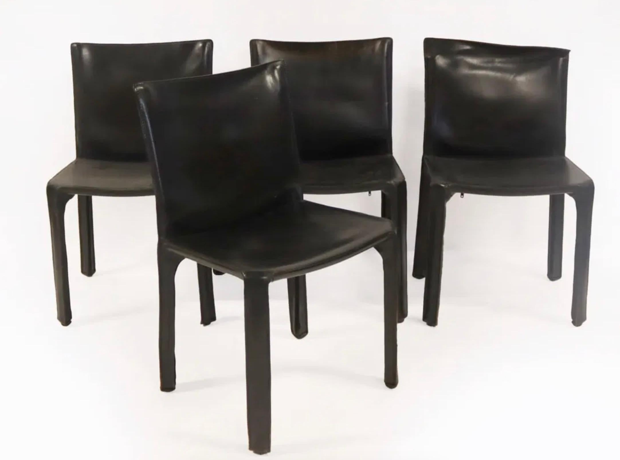 Introducing a remarkable set of four Mario Bellini 